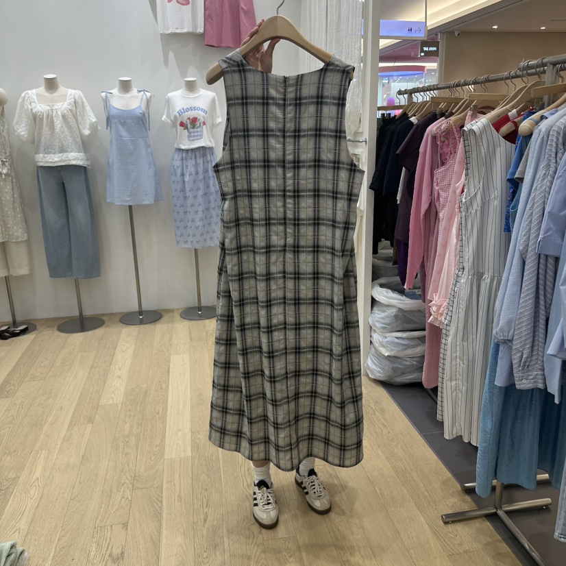 FURE韓國直郵㊣女士新品25春夏職業休閑時尚熱賣真品連衣裙FURE連衣裙