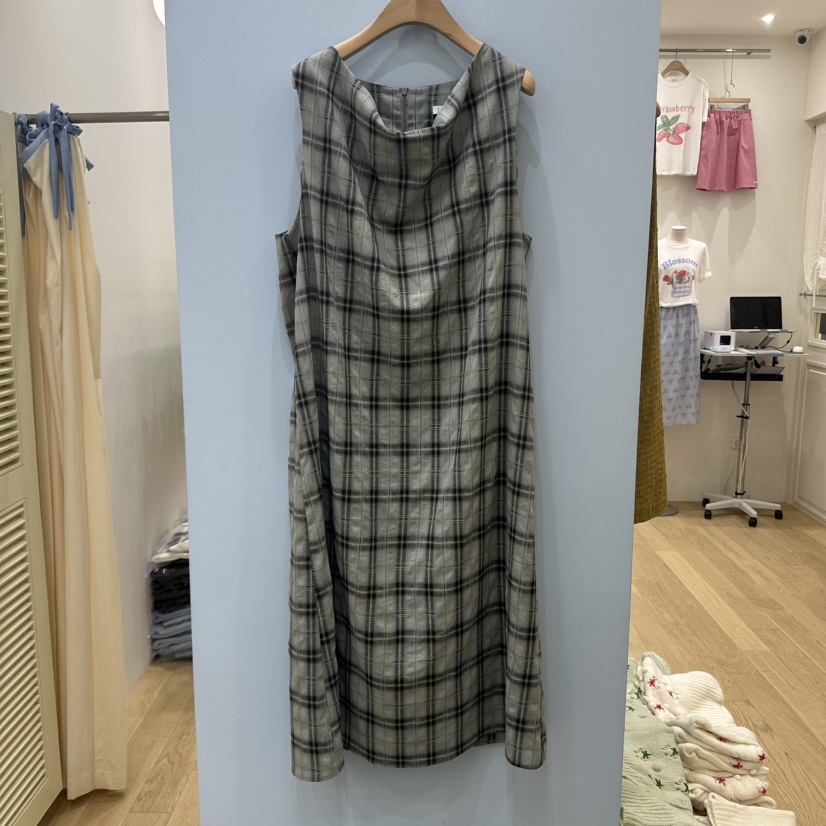FURE韓國直郵㊣女士新品25春夏職業休閑時尚熱賣真品連衣裙FURE連衣裙圖色1