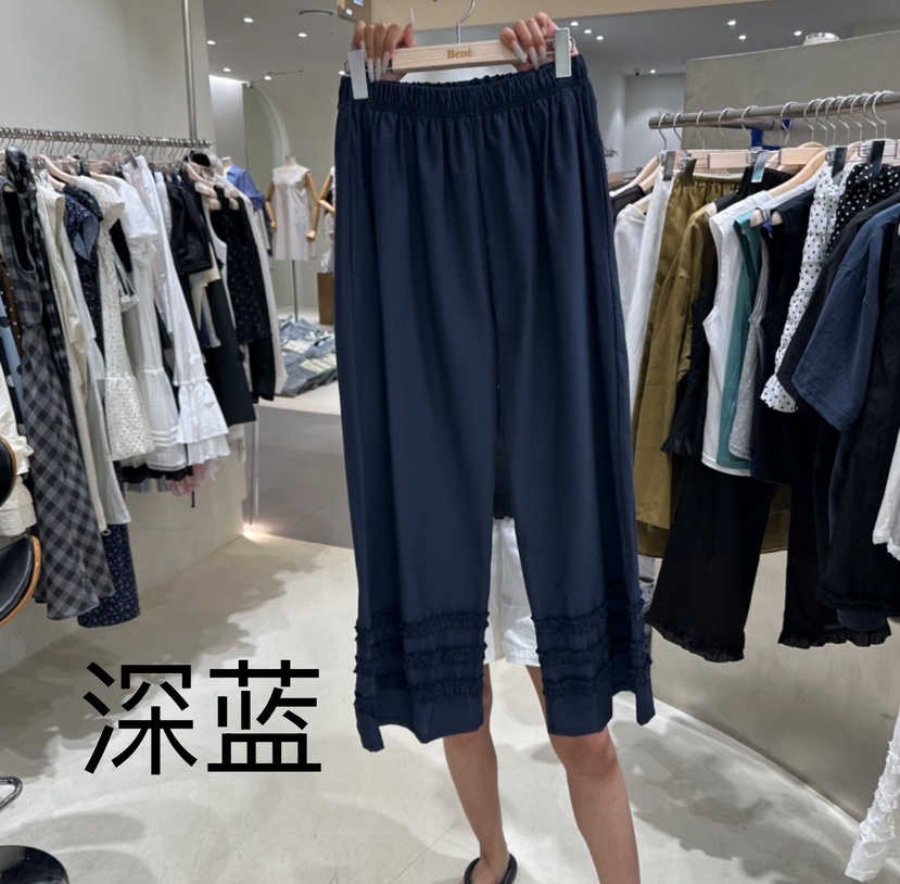 BENE東大門㊣代購女士新款25春夏休閑時尚人氣推薦熱賣休閑褲BENE休閑褲圖色3