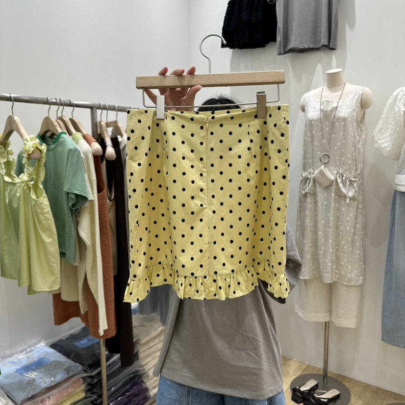 FURE韓國代購㊣女士新品25春夏真品休閑熱賣職業時尚推薦短裙FURE短裙