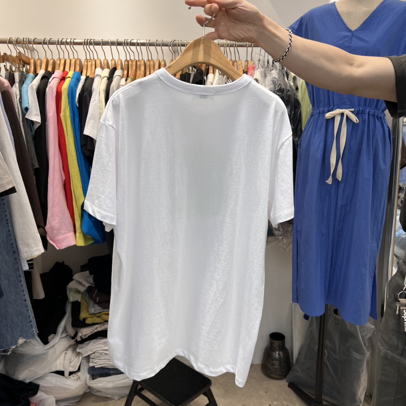 DUPLO韓國代購㊣女裝新品25春夏真品時尚熱賣推薦人氣職業T恤DUPLOT恤