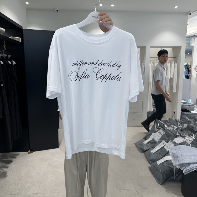 CREAM-P東大門㊣直郵女士新品休閑25春夏職業人氣熱賣真品T恤CREAM-PT恤