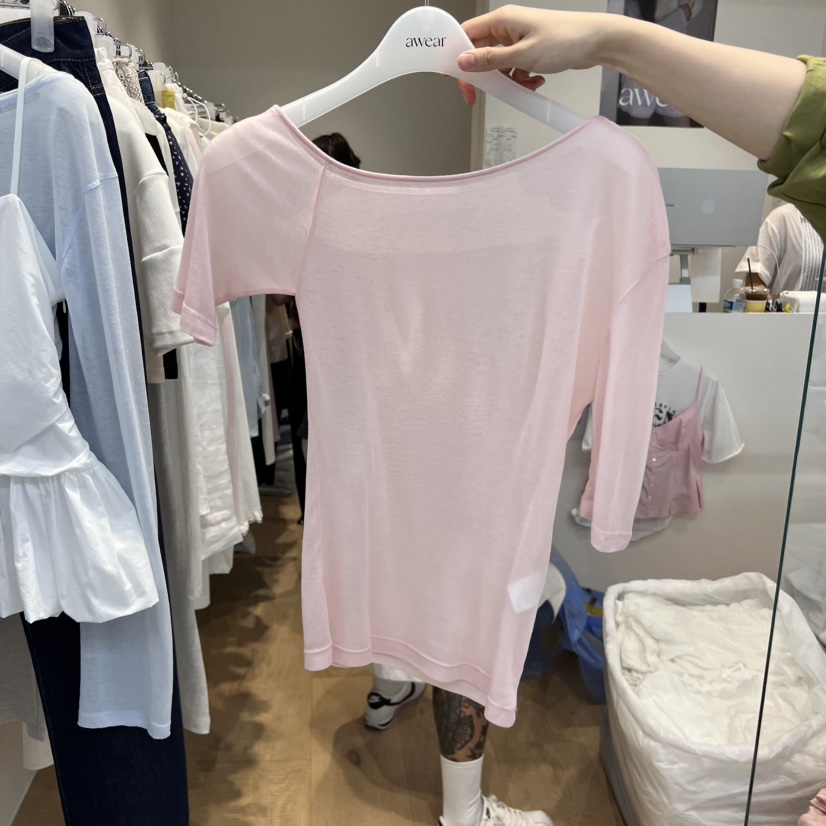 RUMIRU/AWEAR東大門㊣直郵女裝新款人氣熱賣推薦時尚休閑T恤awear/RUMIRUT恤圖色3