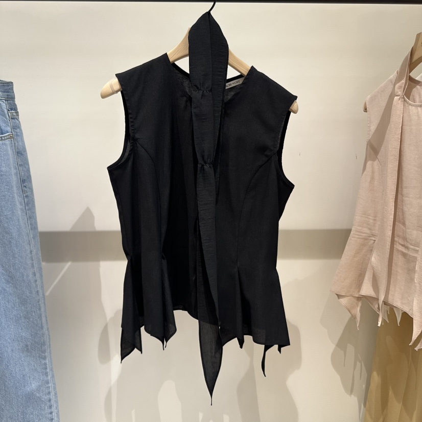 aube nunt東大門㊣實拍女士新品推薦真品熱賣吊帶背心含脖帶aube nunt吊帶/背心圖色3