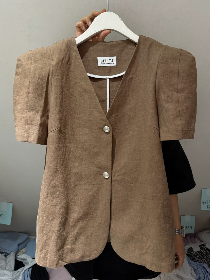 BELITA-L東大門㊣實拍女士新品25春夏推薦時尚職業人氣夾克BELITA-L夾克圖色3