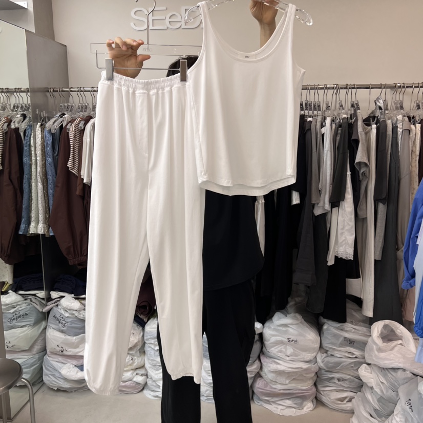 LEESEED-A東大門㊣實拍女士新品真品職業休閑25春夏熱賣套裝SEeD/LEESEED套裝圖色2