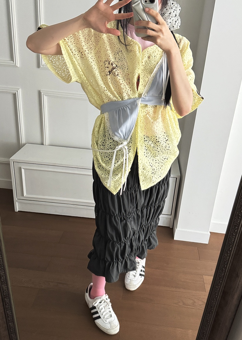 CLODE東大門㊣實拍女裝新品人氣真品推薦休閑襯衫蕾絲衫羊毛衫CLODE襯衫/蕾絲衫