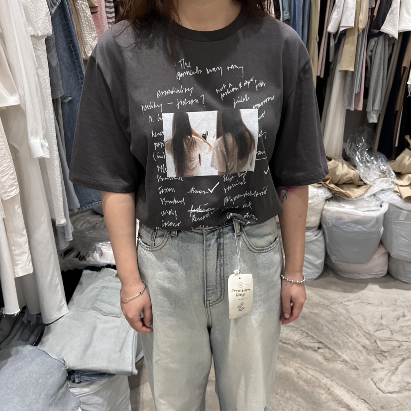 ALMOND PEPE東大門㊣直郵女裝新品人氣推薦真品熱賣時尚T恤ALMOND PEPET恤圖色2