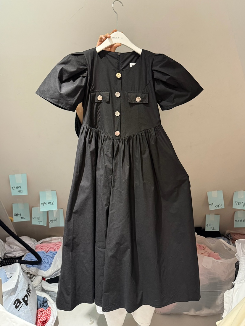 BELITA-L韓國代購㊣女士新品職業25春夏熱賣真品推薦連衣裙BELITA-L連衣裙圖色4