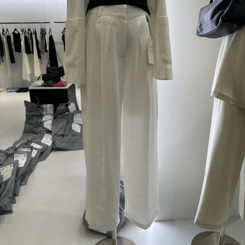 OSOO韓國直郵㊣女士新品職業時尚真品推薦休閑熱賣25春夏休閑褲OSOO休閑褲