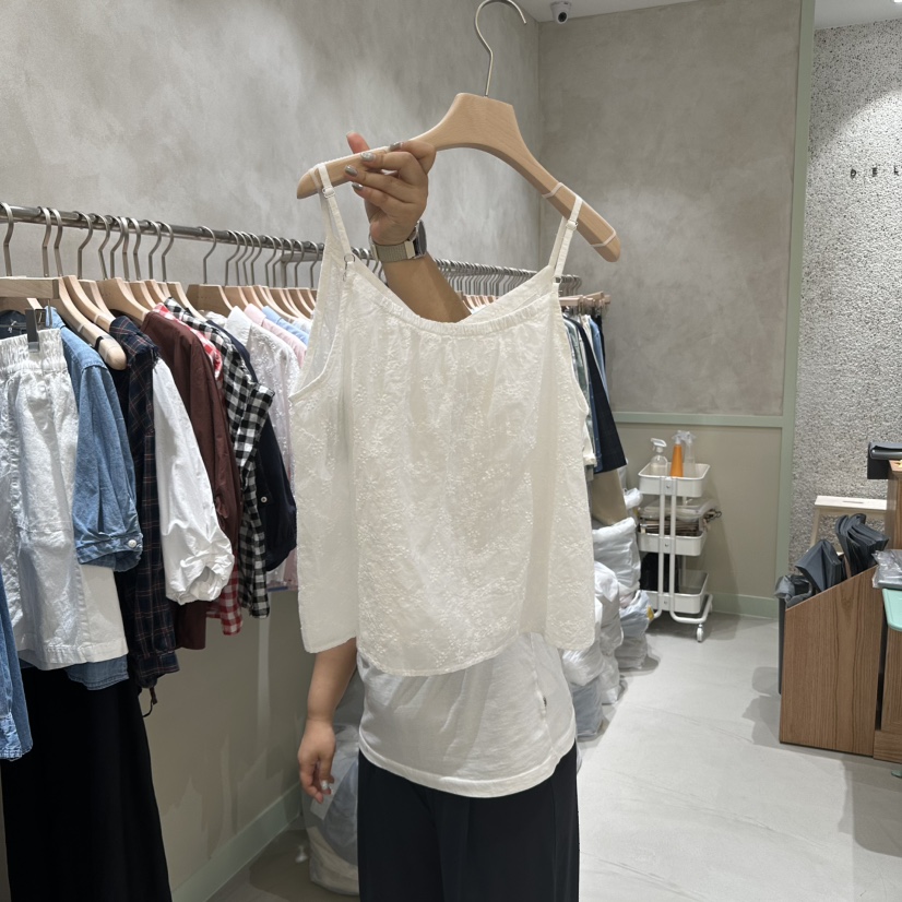 DELI JENNY東大門㊣代購女裝新品真品時尚熱賣25春夏吊帶背心DELI JENNY吊帶/背心