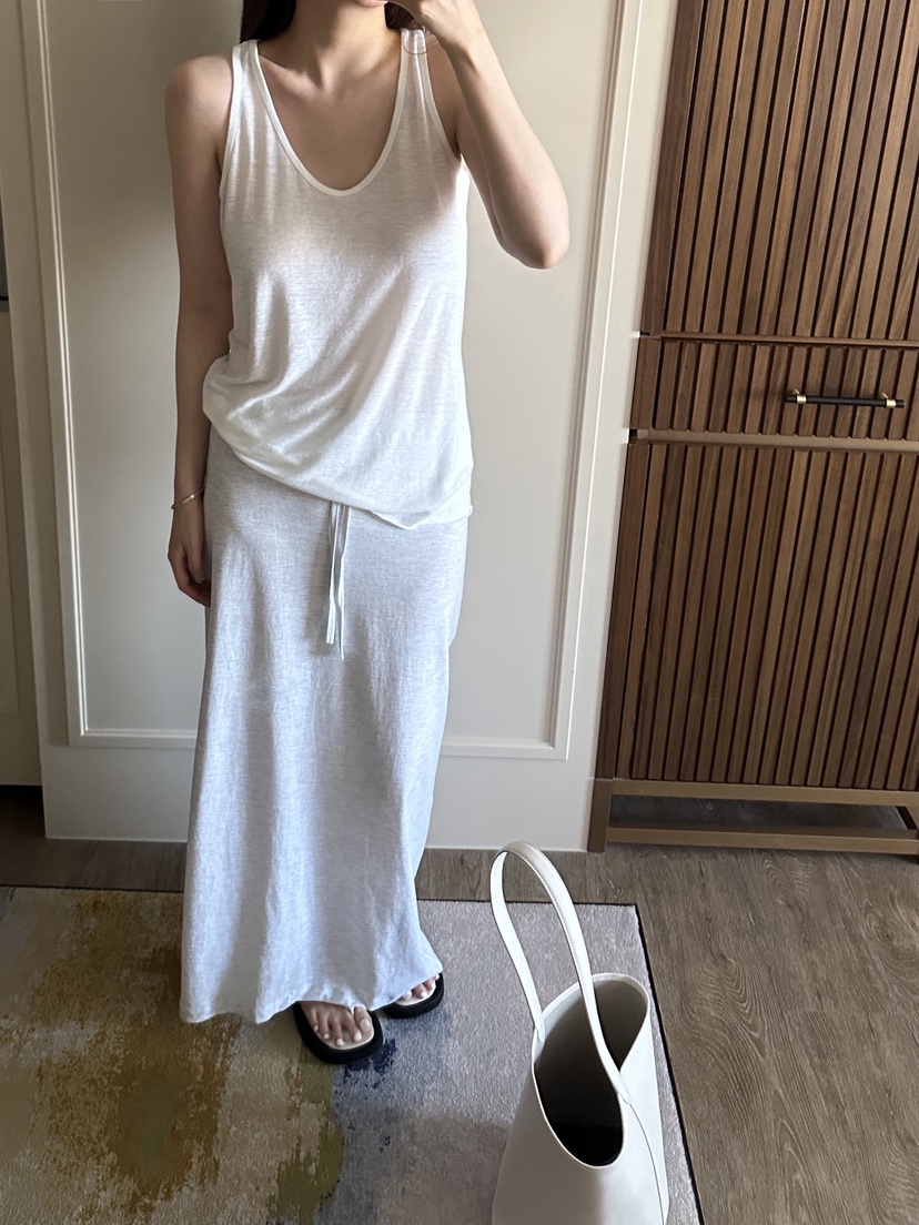 BOWIE韓國代購㊣女士新品25春夏人氣職業推薦時尚休閑吊帶背心BOWIE吊帶/背心