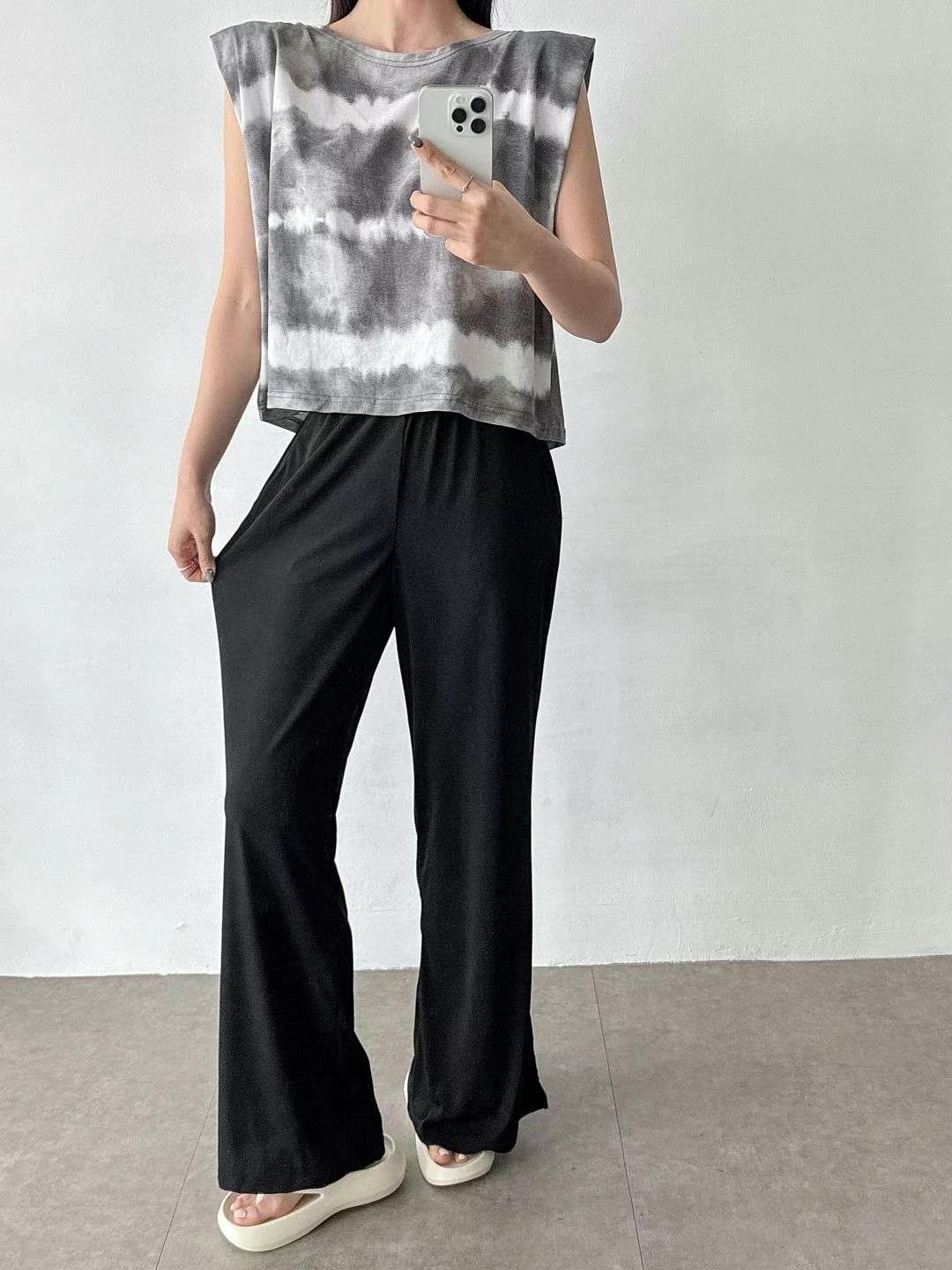 THEGGLLIM韓國直郵㊣女士新品職業推薦休閑人氣25春夏吊帶背心THEGGLLIM吊帶/背心