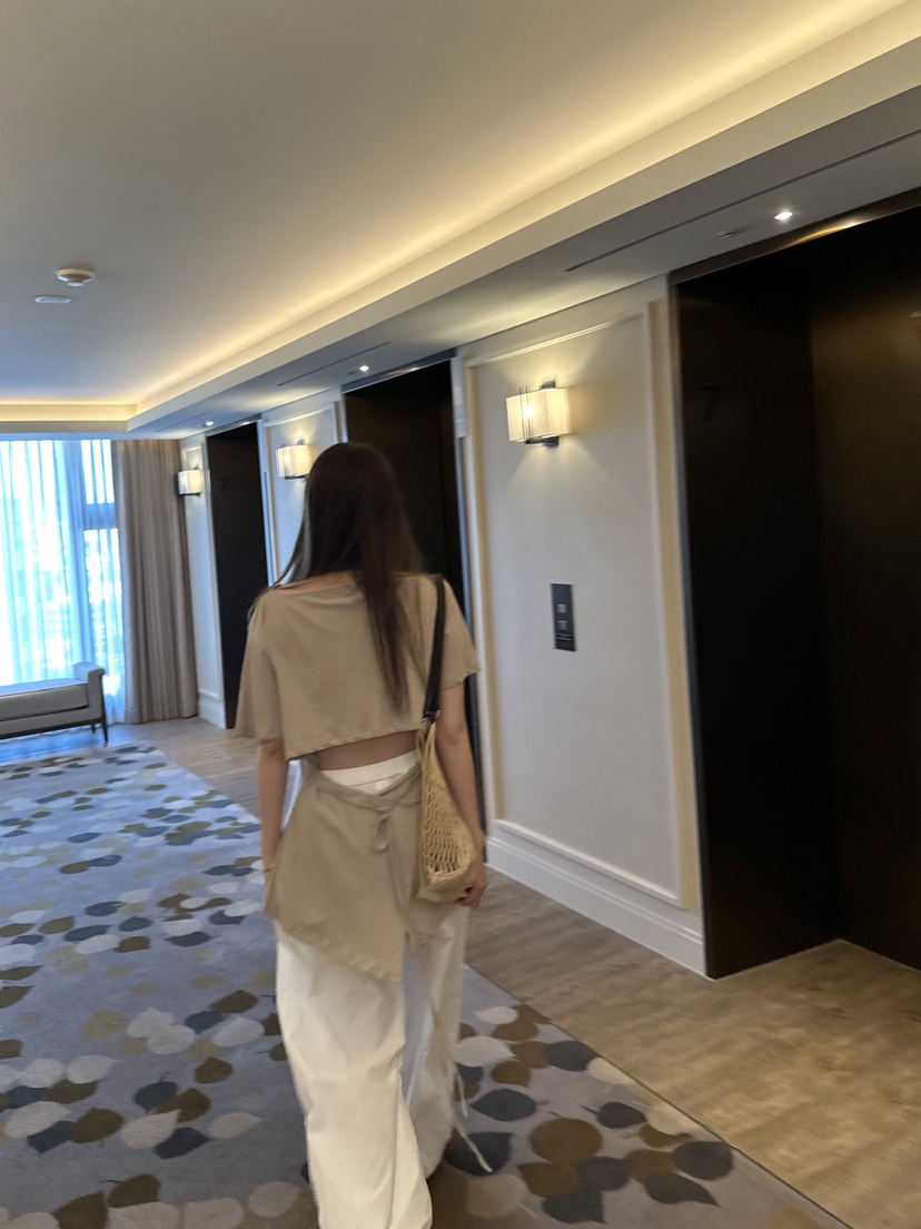 BOWIE韓國代購㊣女士新款25春夏熱賣時尚推薦真品休閑人氣T恤BOWIET恤