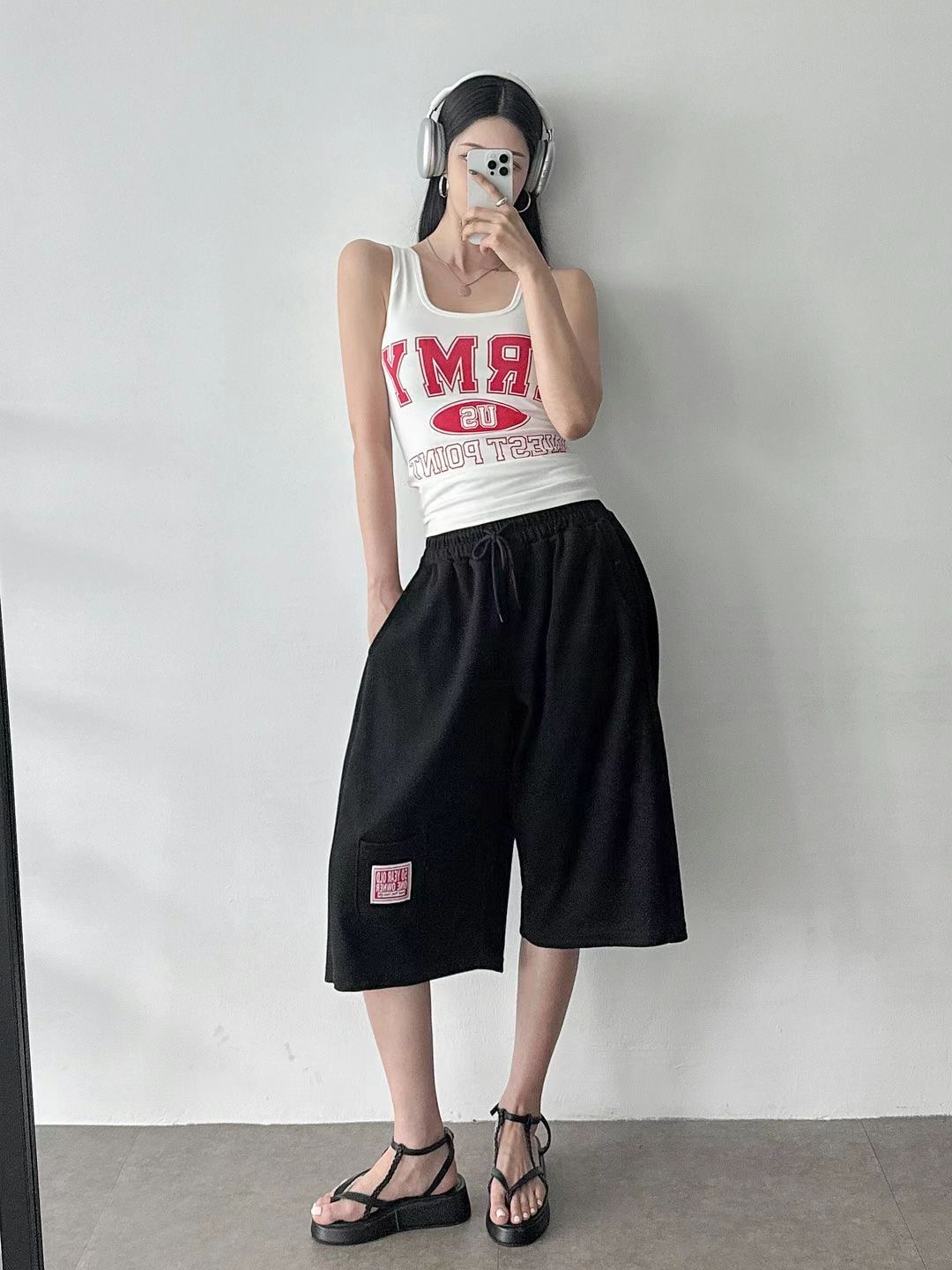 THEGGLLIM東大門㊣代購女裝新品推薦真品25春夏時尚吊帶背心THEGGLLIM吊帶/背心