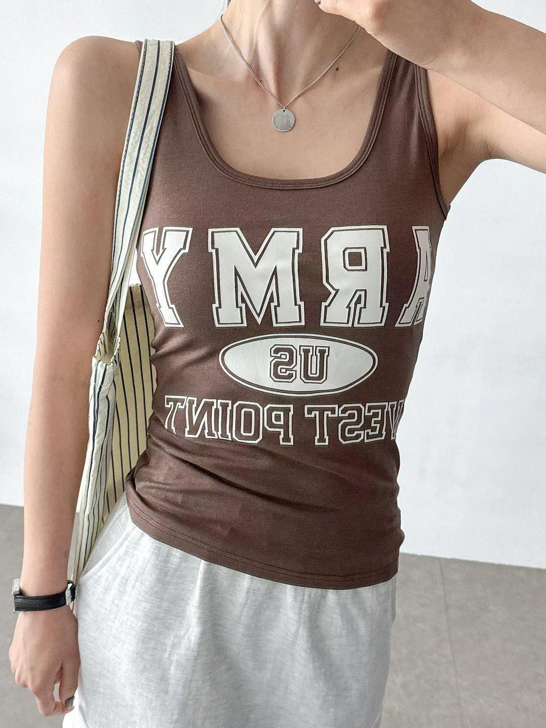 THEGGLLIM東大門㊣代購女裝新品推薦真品25春夏時尚吊帶背心THEGGLLIM吊帶/背心圖色2