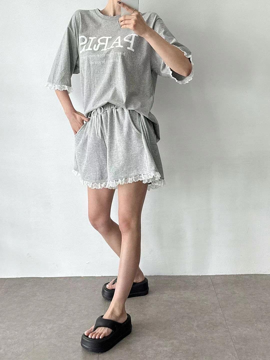 THEGGLLIM韓國直郵㊣女裝新款熱賣真品人氣推薦套裝套裝蕾絲THEGGLLIM套裝