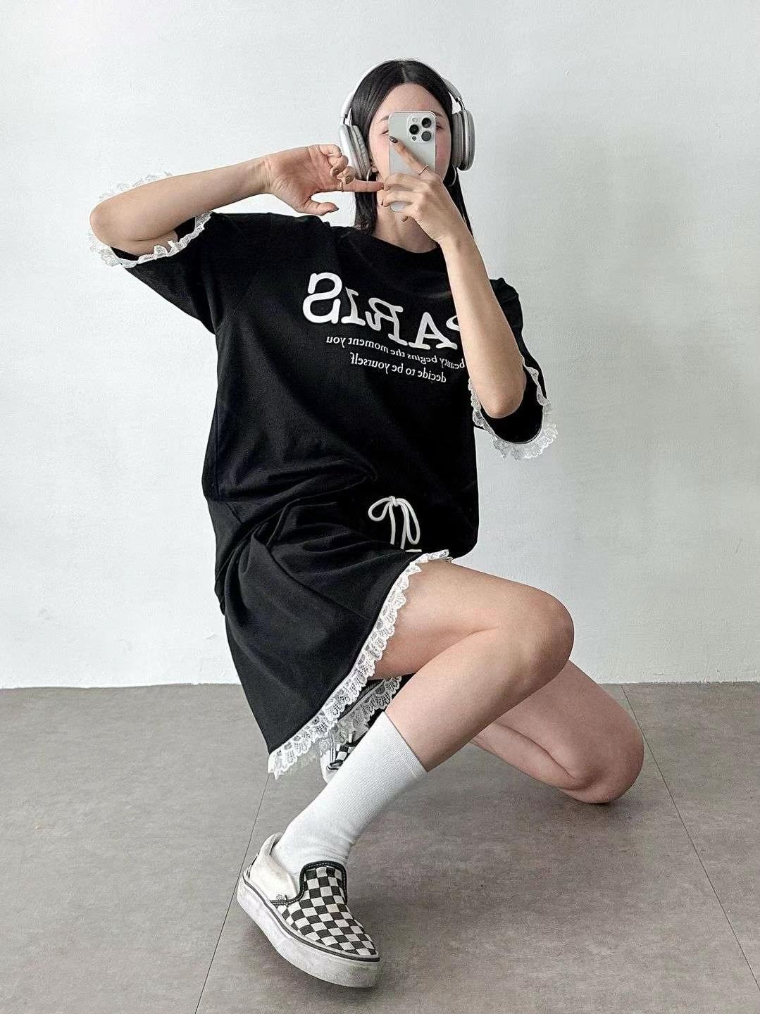 THEGGLLIM韓國直郵㊣女裝新款熱賣真品人氣推薦套裝套裝蕾絲THEGGLLIM套裝
