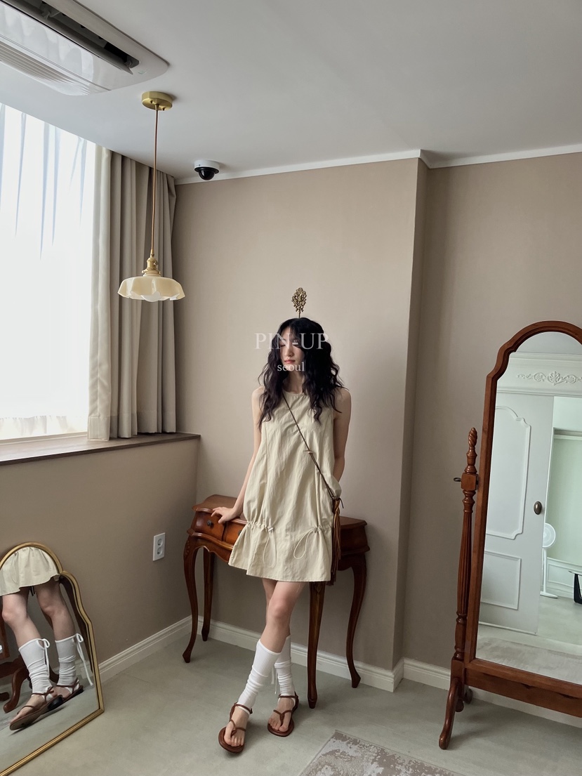 PIN-UP韓國直郵㊣女士新款人氣職業時尚真品推薦25春夏連衣裙PIN-UP連衣裙