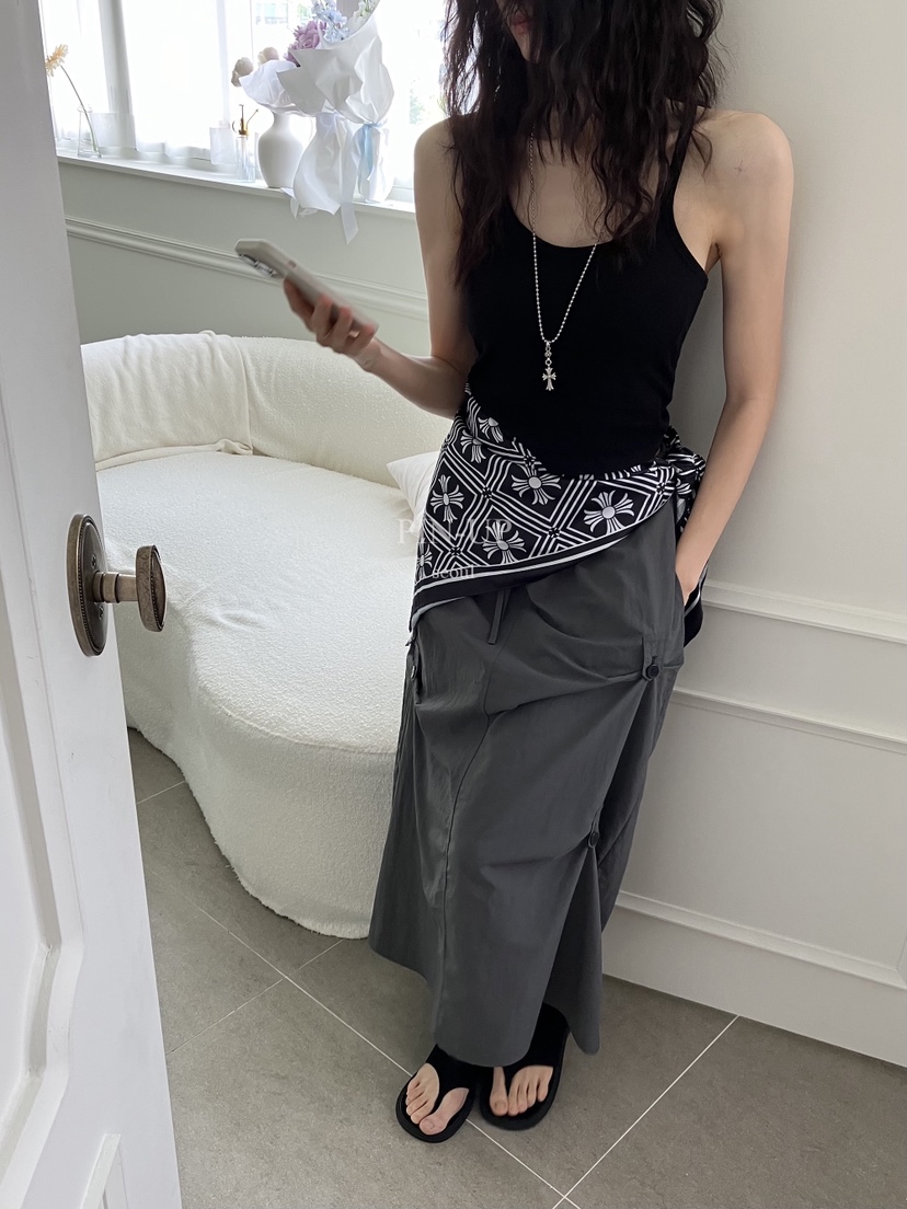 PIN-UP東大門㊣實拍女士新品推薦職業25春夏熱賣人氣時尚長裙PIN-UP長裙