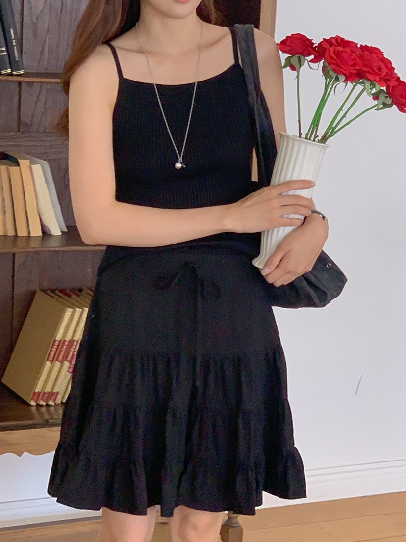 THE ABLE韓國代購㊣女裝新款時尚休閑人氣25春夏吊帶背心莫代爾THE ABLE/TA吊帶/背心