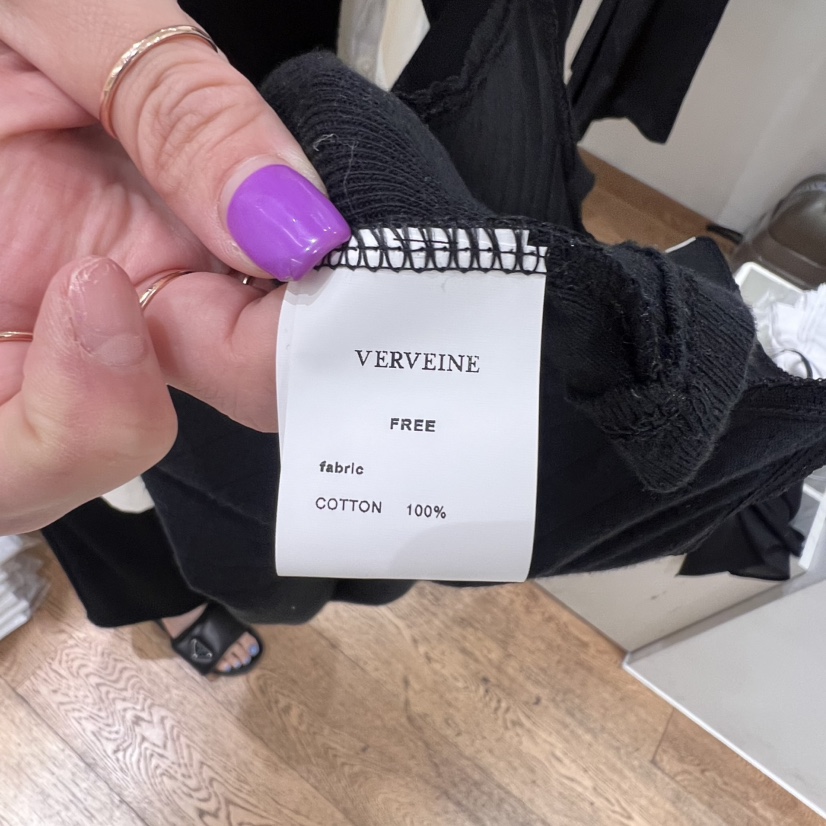 VERVEINE韓國代購㊣女裝新品25春夏推薦時尚真品人氣吊帶背心VERVEINE吊帶/背心