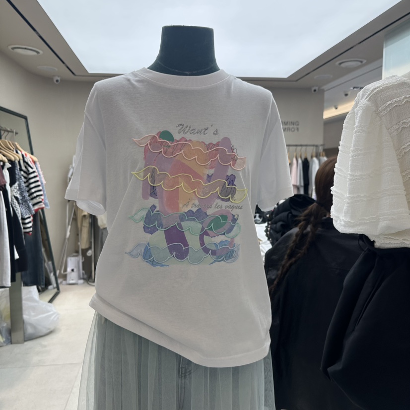FORMING-P韓國代購㊣女裝新品熱賣真品時尚推薦25春夏人氣T恤FORMINGT恤圖色3