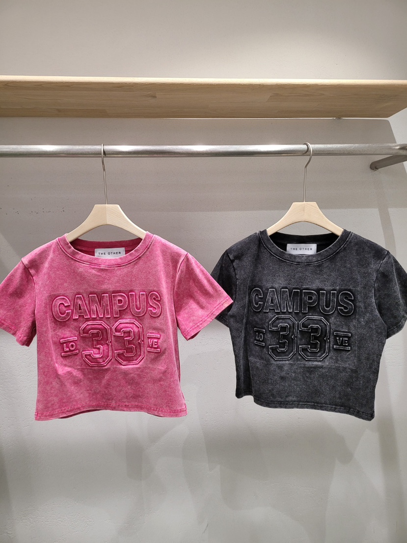 THE OTHER東大門㊣直郵女裝新品職業休閑25春夏推薦熱賣T恤THE OTHERT恤
