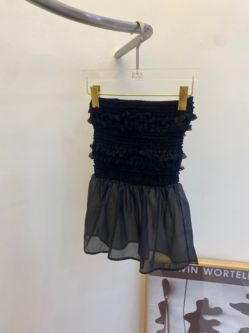 BLACK BIJOU韓國直郵㊣女裝新款推薦真品熱賣時尚襯衫蕾絲衫BLACK BIJOU襯衫/蕾絲衫圖色3