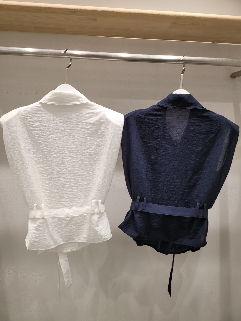 THE OTHER韓國直郵㊣女士新品25春夏人氣時尚馬甲透明腰帶THE OTHER馬甲
