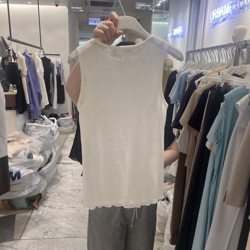 URBANE cloth東大門㊣直郵女裝新款推薦休閑25春夏吊帶背心URBANE cloth吊帶/背心