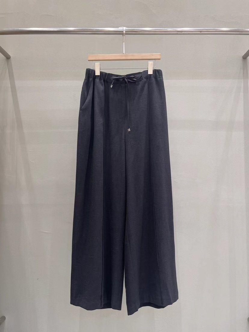 MU i東大門㊣實拍女裝新款25春夏熱賣時尚休閑真品職業休閑褲Mu:i-Q休閑褲圖色2
