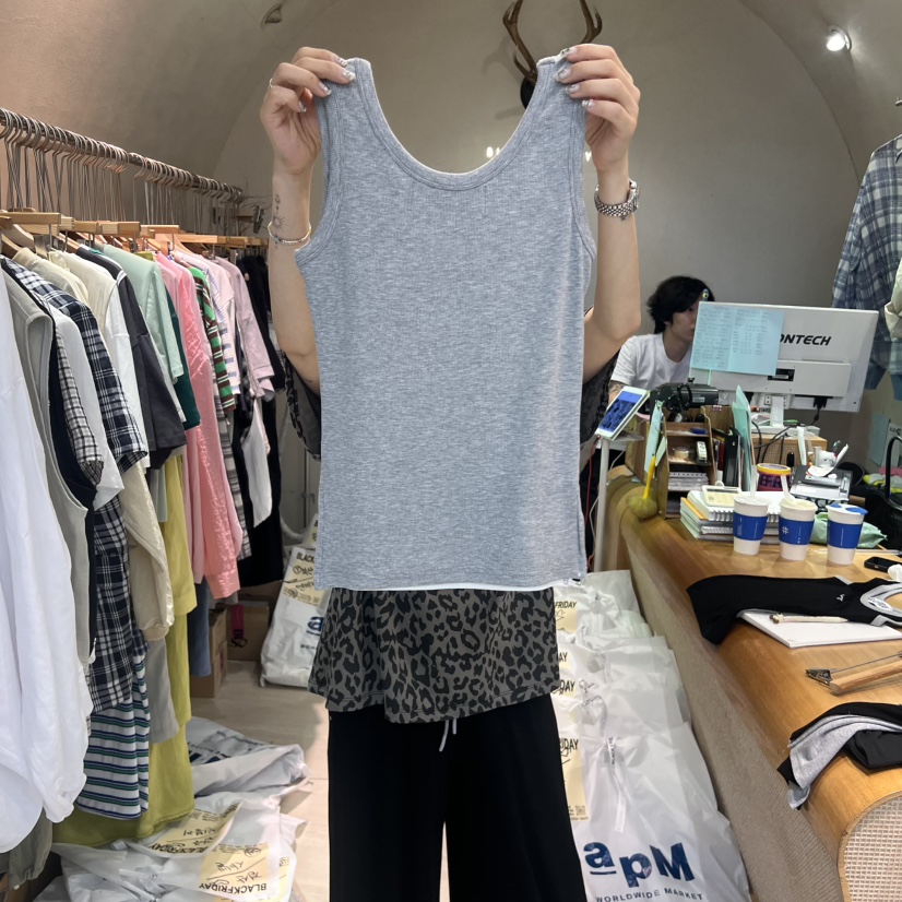 BLACKFRIDAY東大門㊣代購女士新款休閑推薦人氣時尚吊帶背心BLACK FRIDAY吊帶/背心