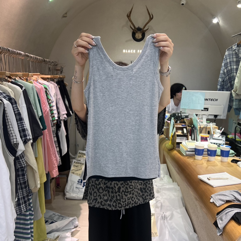 BLACKFRIDAY東大門㊣代購女士新款休閑推薦人氣時尚吊帶背心BLACK FRIDAY吊帶/背心