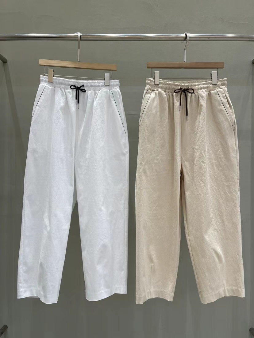 MU i東大門㊣直郵女裝新品職業25春夏人氣真品休閑時尚休閑褲Mu:i-Q休閑褲