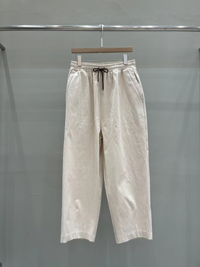 MU i東大門㊣直郵女裝新品職業25春夏人氣真品休閑時尚休閑褲Mu:i-Q休閑褲