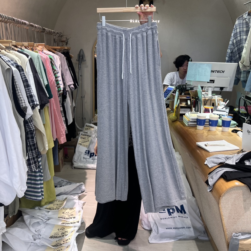 BLACKFRIDAY東大門㊣代購女士新款人氣真品25春夏熱賣休閑褲BLACK FRIDAY休閑褲圖色2