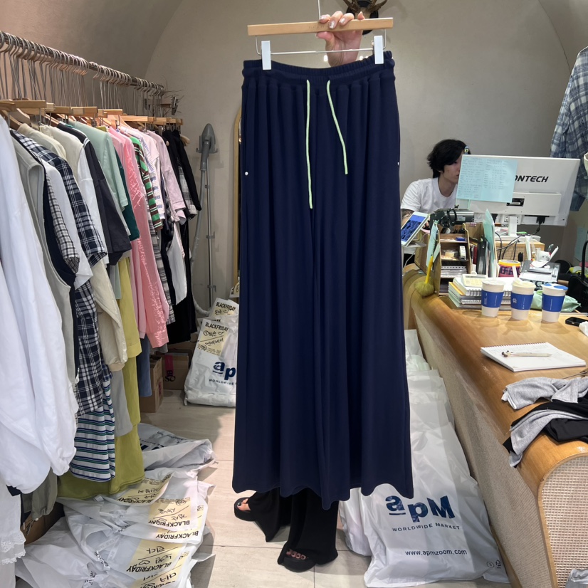 BLACKFRIDAY東大門㊣代購女士新款人氣真品25春夏熱賣休閑褲BLACK FRIDAY休閑褲圖色3