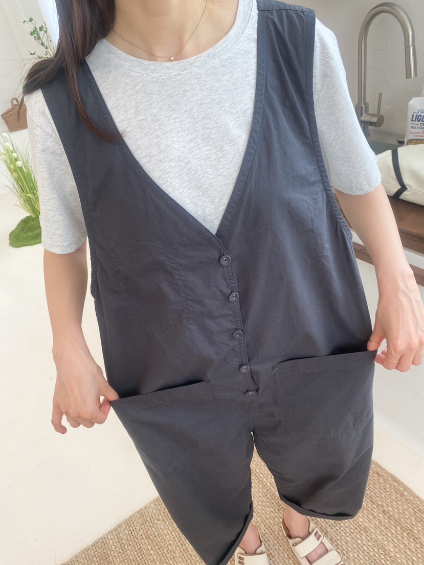 YESFREE東大門㊣代購女裝新品25春夏推薦真品休閑熱賣連體褲YESFREE連體褲