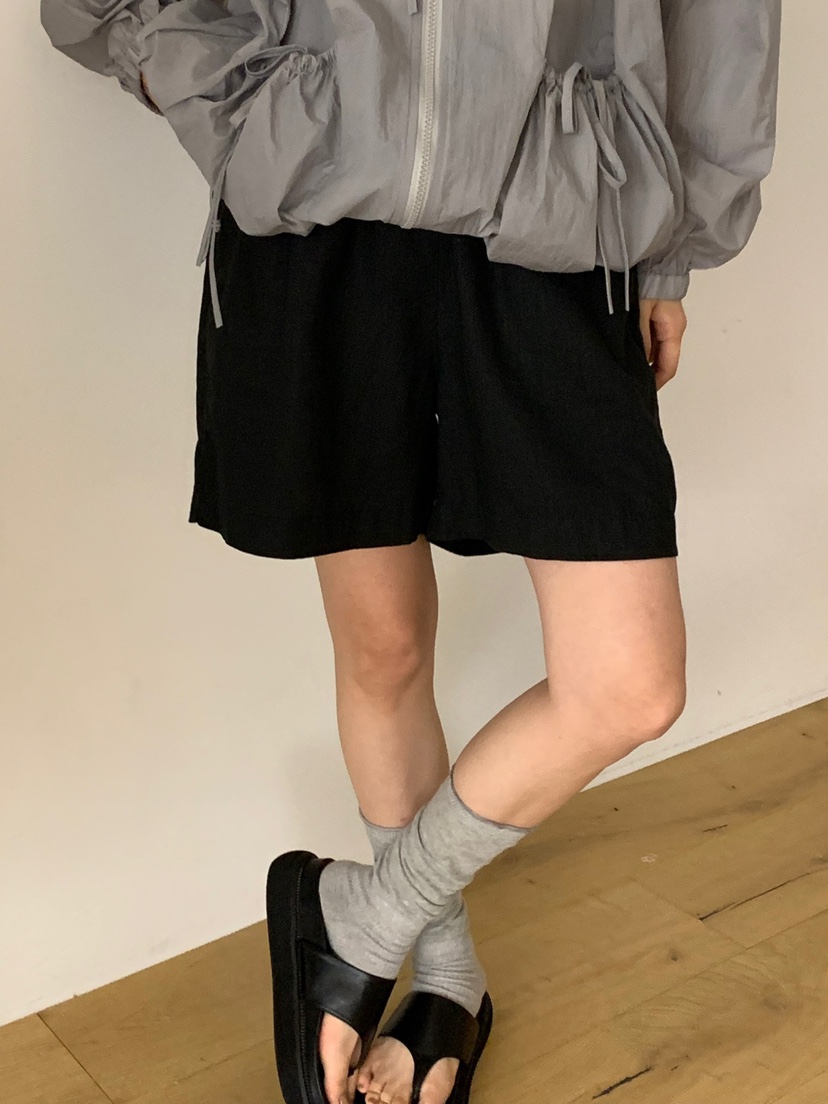 RIVER RAIN韓國直郵㊣女裝新款人氣時尚職業熱賣短褲亞麻布RIVER RAIN短褲
