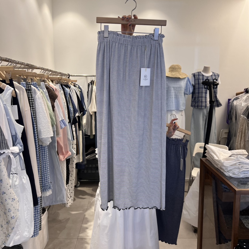 TAN&COMO韓國直郵㊣女士新品休閑職業推薦半身裙中短裙tan-COMO半身裙/中短裙圖色2