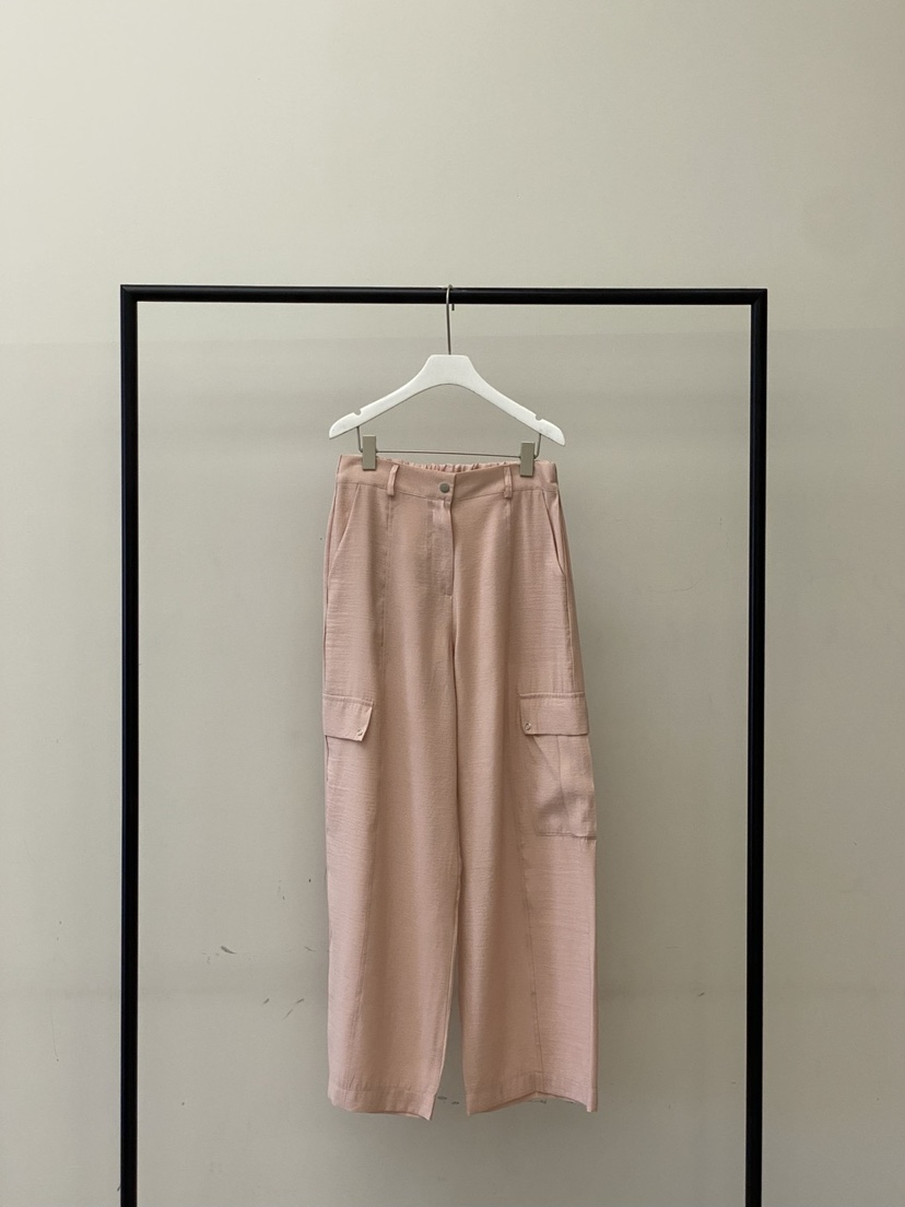 MUCH MORE韓國直郵㊣女裝新品人氣25春夏時尚職業真品休閑褲MUCH MORE休閑褲圖色3