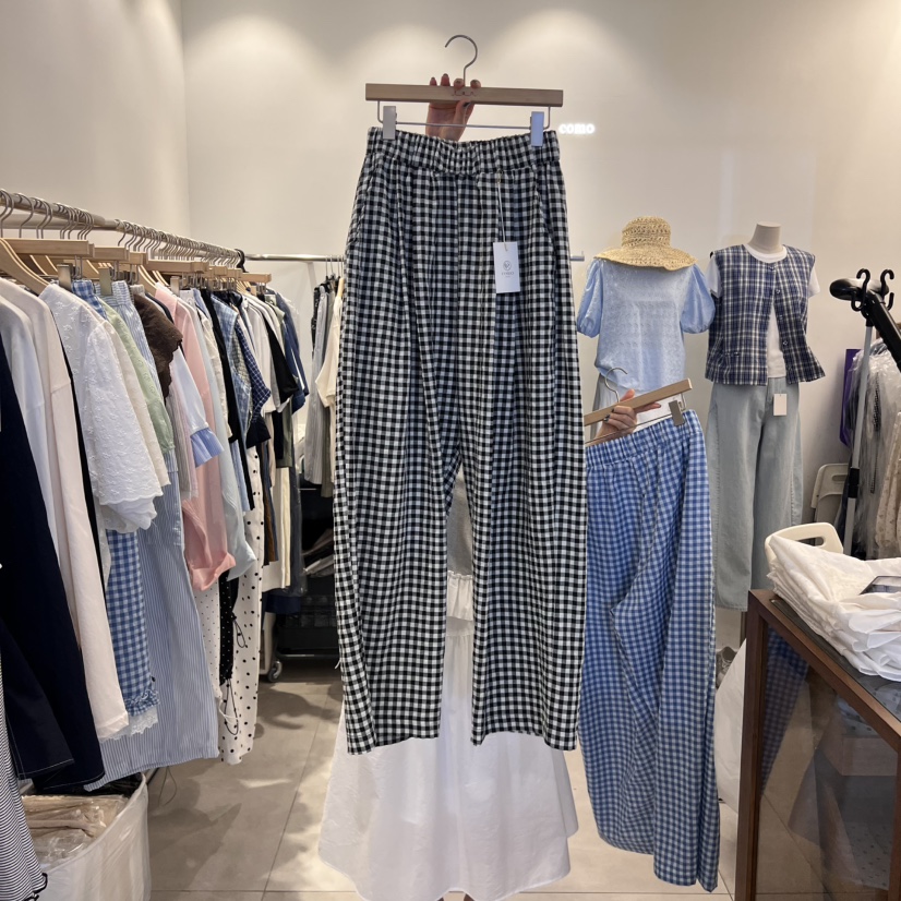 TAN&COMO東大門㊣直郵女裝新品推薦25春夏時尚熱賣休閑褲tan-COMO休閑褲圖色2
