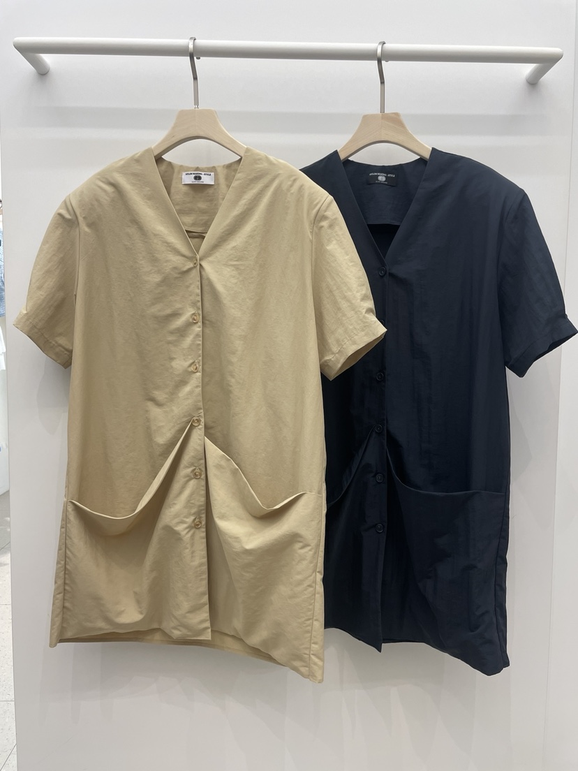 NYLON東大門㊣代購女士新款推薦人氣時尚25春夏職業真品連衣裙NYLON連衣裙
