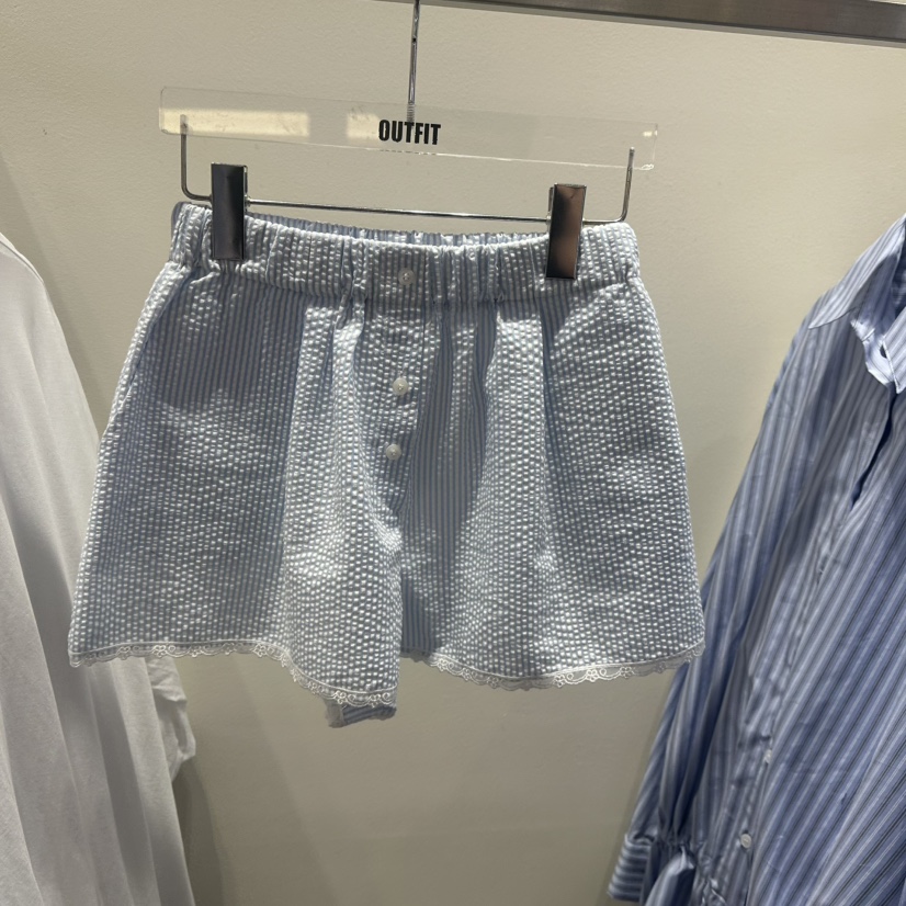 OUTFIT韓國代購㊣女士新品休閑真品時尚25春夏人氣熱賣短褲OUTFIT短褲
