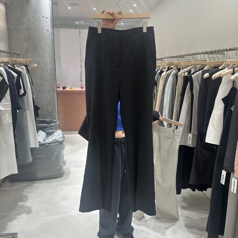 PITA韓國直郵㊣女裝新款時尚熱賣推薦職業人氣真品休閑褲亞麻THE VERLIN/piTa休閑褲圖色2
