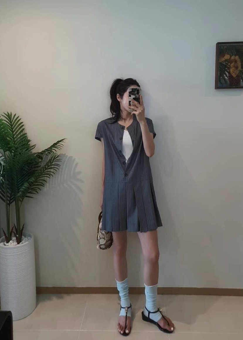GENTLE B韓國代購㊣女裝新款休閑25春夏時尚職業推薦連衣裙GENTLE B連衣裙