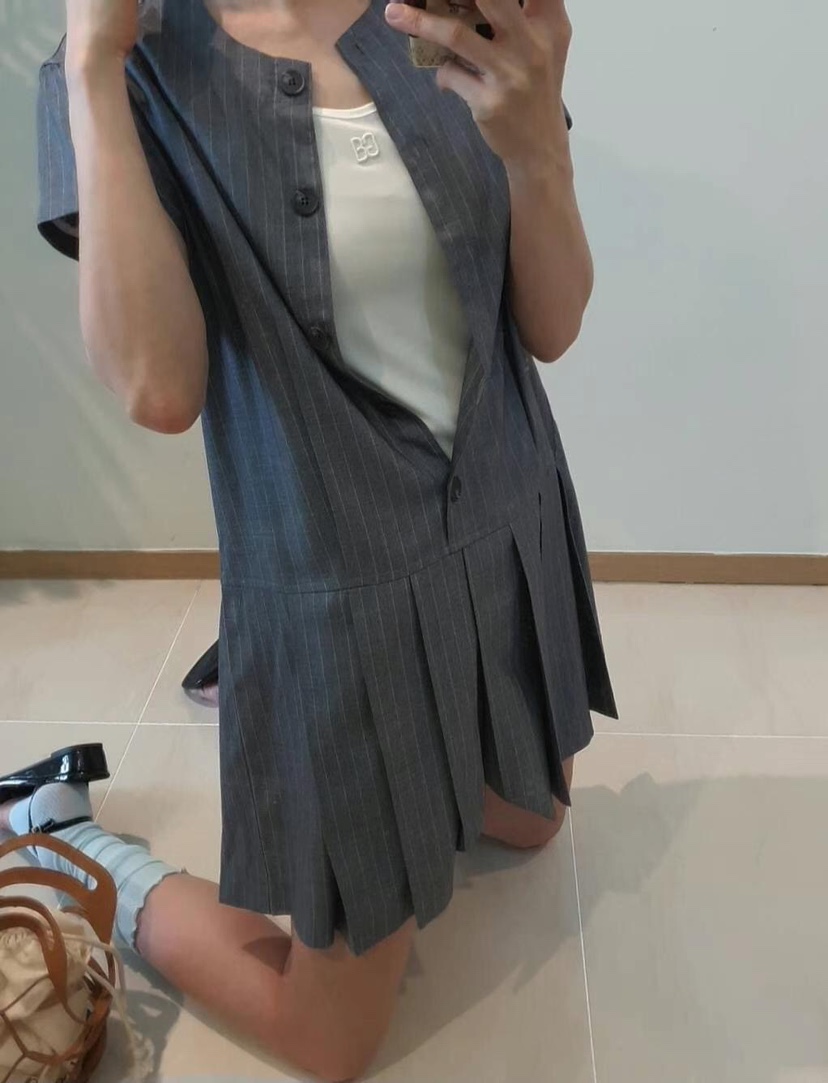 GENTLE B韓國代購㊣女裝新款休閑25春夏時尚職業推薦連衣裙GENTLE B連衣裙