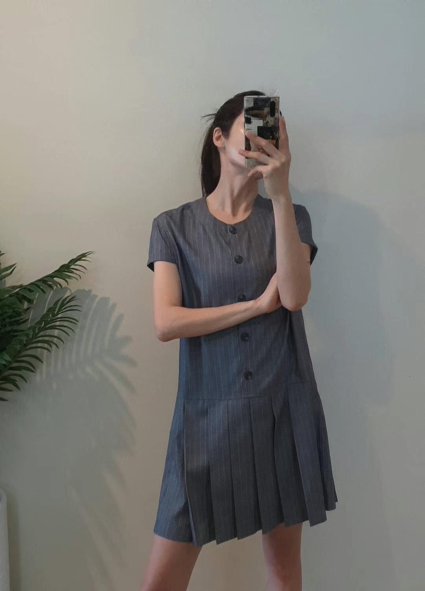 GENTLE B韓國代購㊣女裝新款休閑25春夏時尚職業推薦連衣裙GENTLE B連衣裙