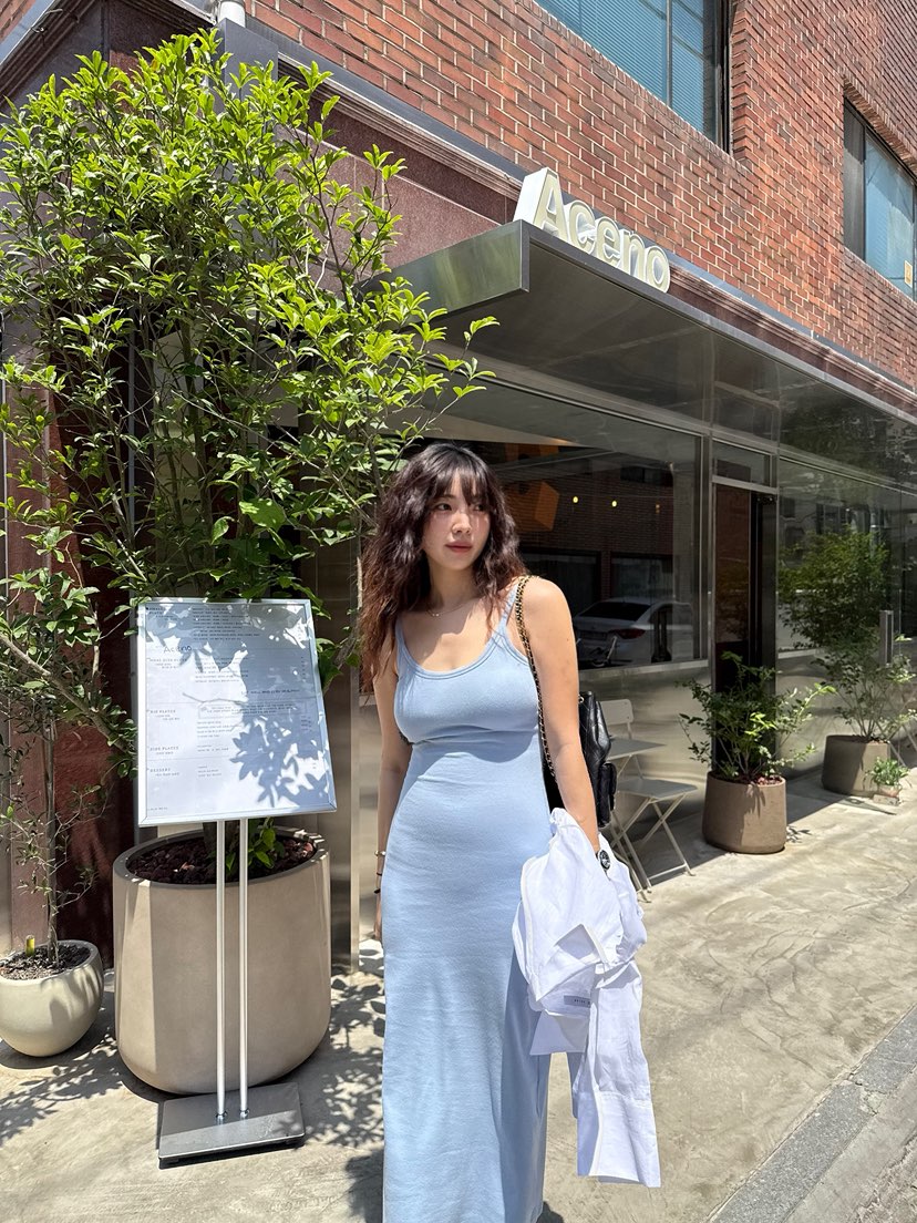 SOLAR韓國直郵㊣女士新款休閑職業推薦真品人氣時尚25春夏連衣裙SOLAR連衣裙